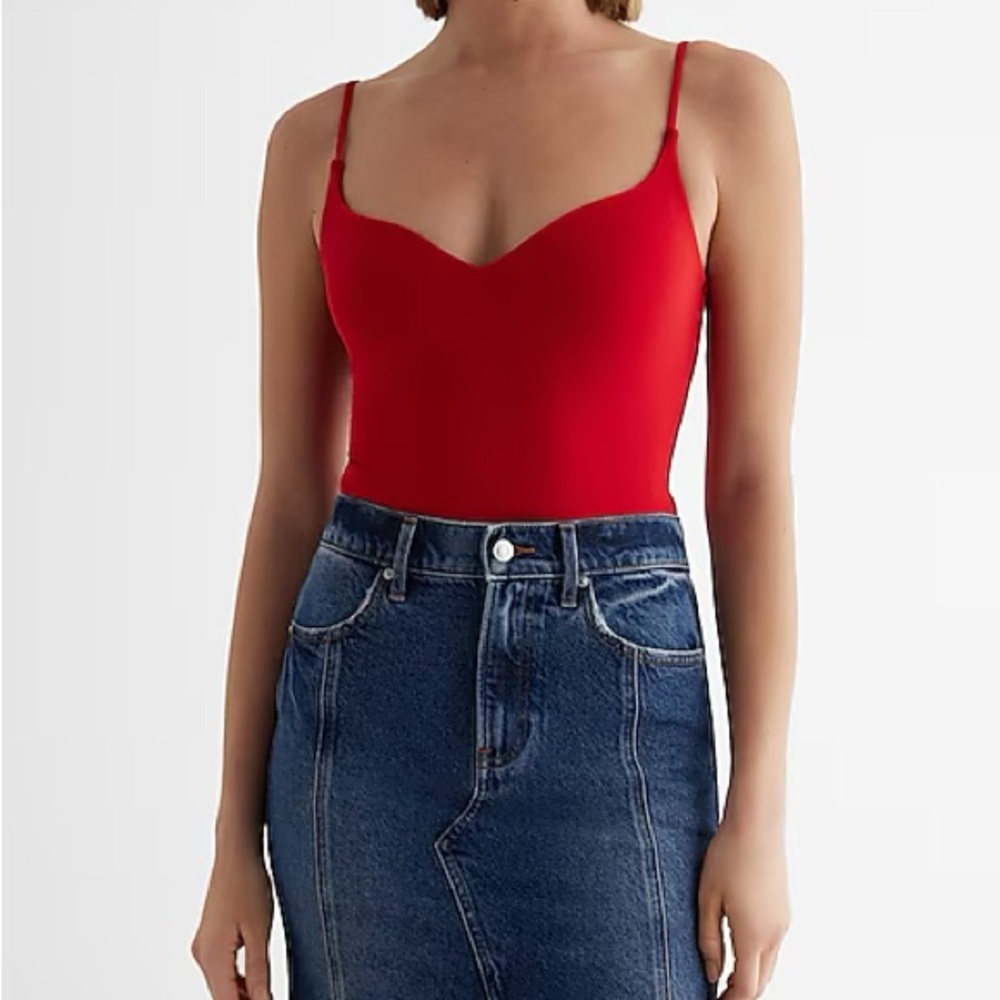 Body Contour High Compression Sweetheart Neckline Bodysuit